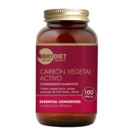 CARBON VEGETAL ACTIVO 100perlas