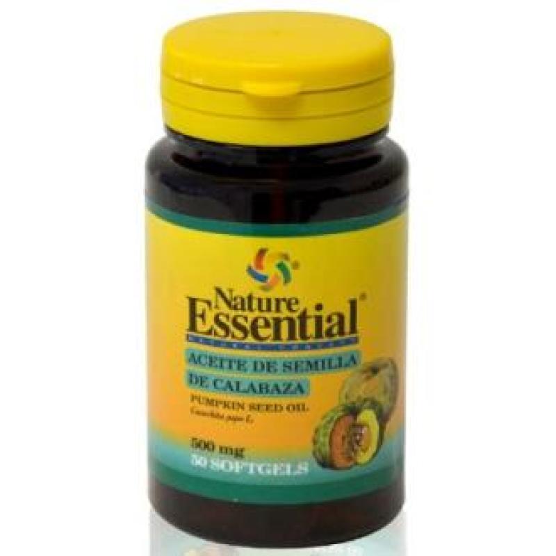 ACEITE DE SEMILLAS DE CALABAZA 500mg. 50perlas