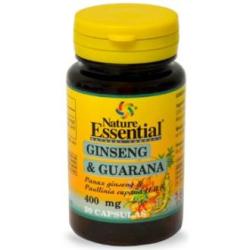 GINSENG + GUARANA 400mg. 50cap.