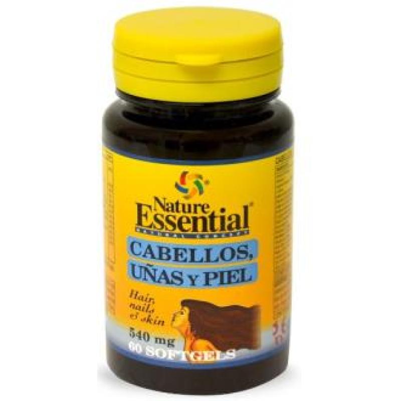 CABELLO, UÑAS Y PIEL 540mg. 60perlas