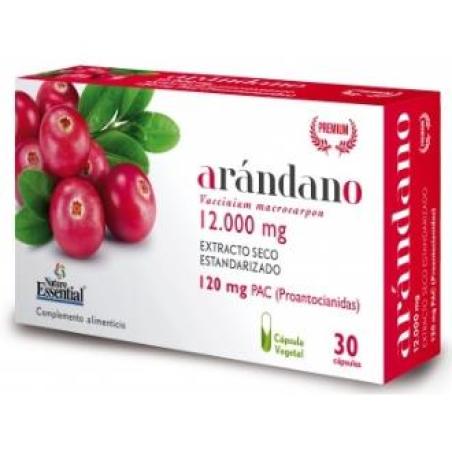 ARANDANO ROJO (ext seco 120 proantocianidas) 30cap