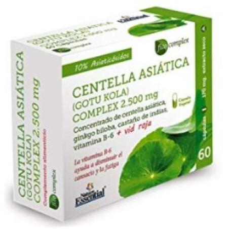 CENTELLA ASIATICA COMPLEX 2500mg. 60cap.