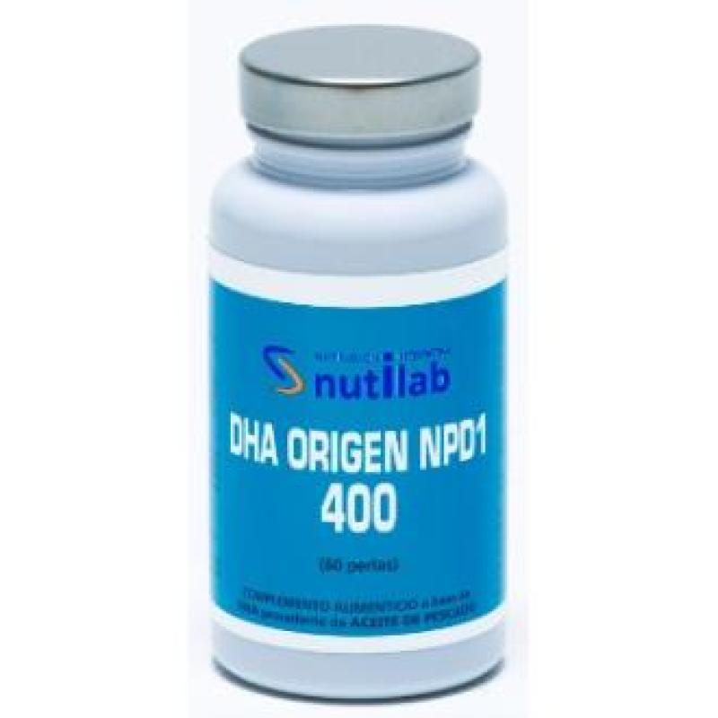 DHA ORIGEN NPD1 400mg. 60perlas