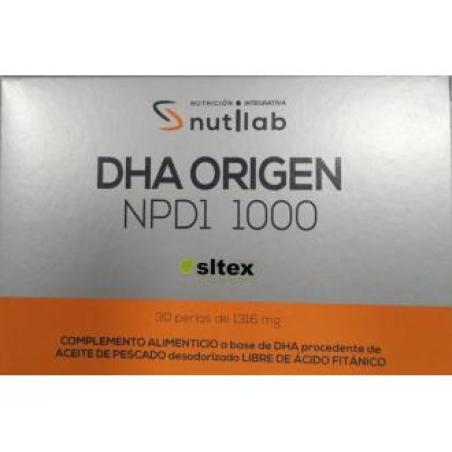 DHA ORIGEN NPD1 1000 blister 30perlas.