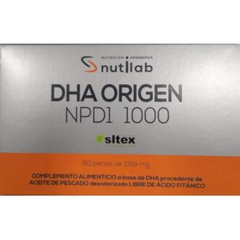 DHA ORIGEN NPD1 1000 blister 60perlas.