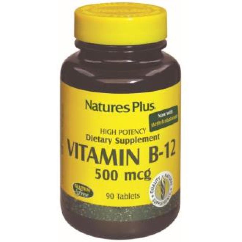 VITAMINA B12 500mcg. 90comp.