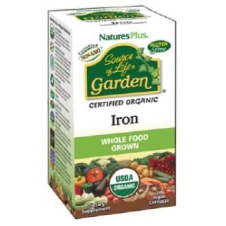 GARDEN SOURCE OF LIFE IRON hierro 30cap.