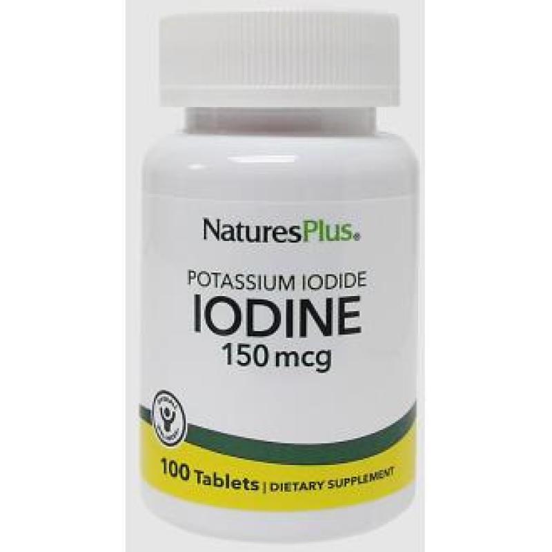 IODINE yoduro potasico 100comp.