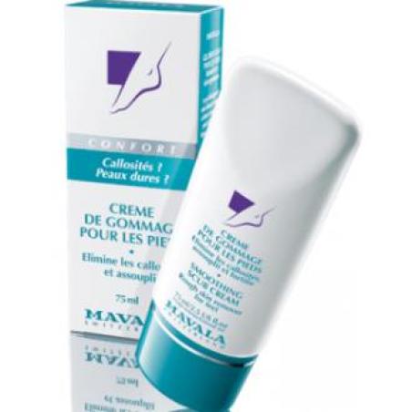 MAVALA CREMA EXFOLIANTE SUAVE para pies 75ml.