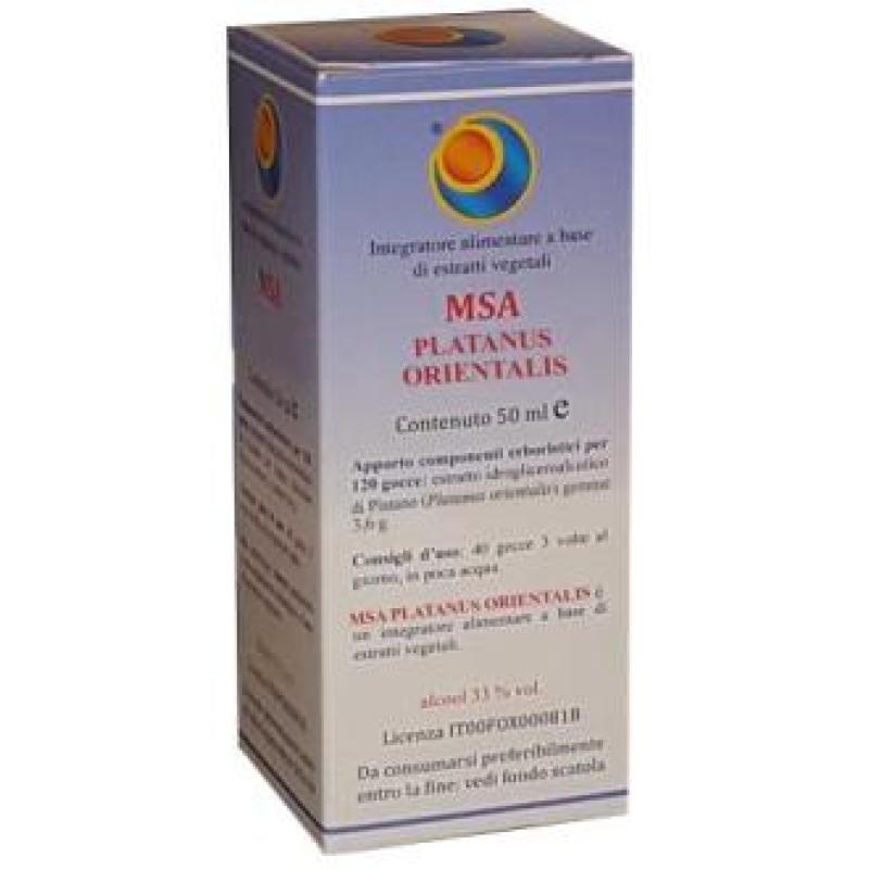 MSA PLATANUS ORIENTALIS yemas 50ml.