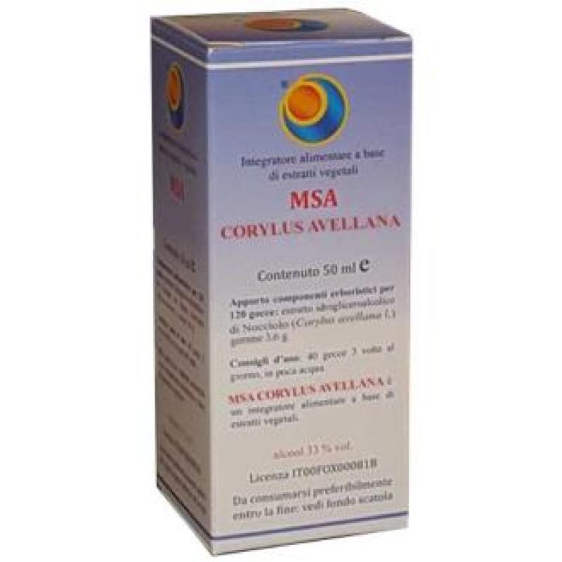 MSA CORYLUS AVELLANA yemas 50ml.