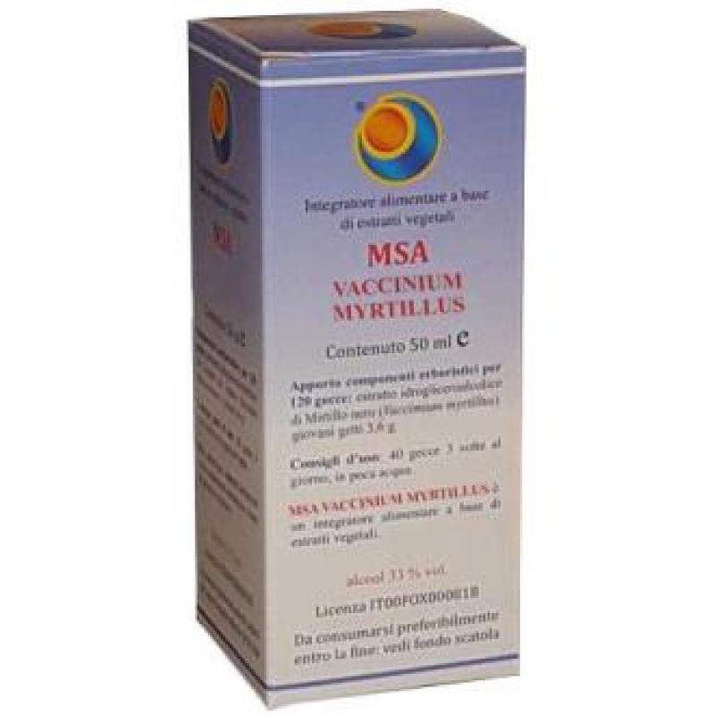 MSA VACCINIUM MYRTILLUS brotes arandano 50ml.