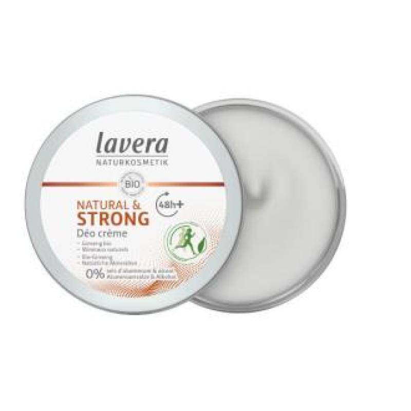 STRONG & NATURAL desodorente 48h crema 50ml.