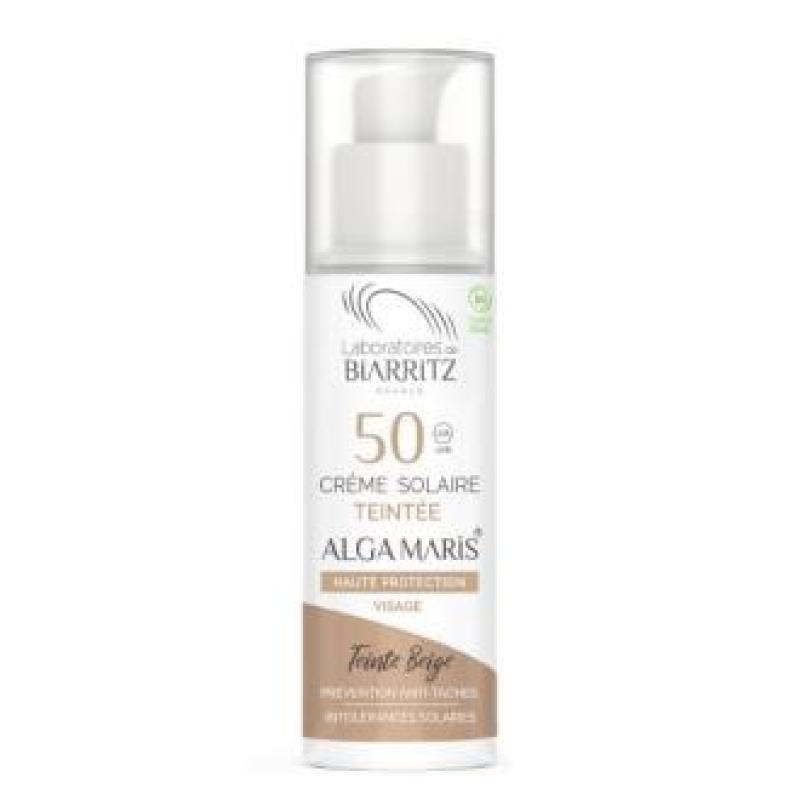 CREMA FACIAL color beige SPF50 50ml.