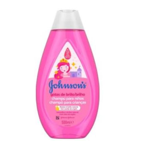 JOHNSON´S CHAMPU GOTAS DE BRILLO 500ml.