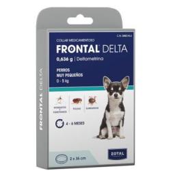 FRONTAL DELTA collar antiparasitario perro 35cm