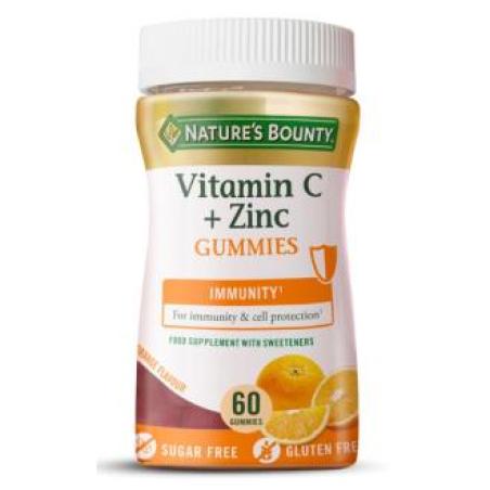 VITAMINA C + ZINC 60gummies