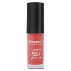 BARRA DE LABIOS mate liquida coral kiss 5ml VEGANO