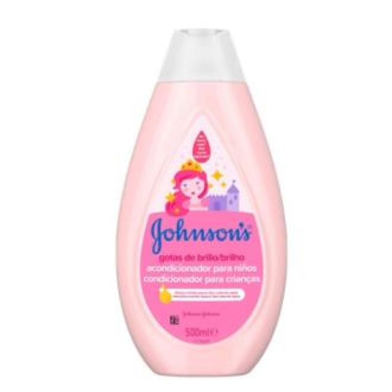 JOHNSON´S ACONDICIONADOR GOTAS DE BRILLO 500ml.