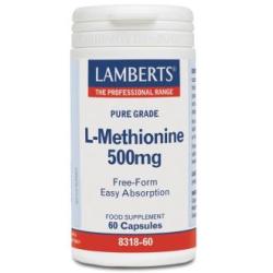 L-METIONINA 500 mg. 60 cap.