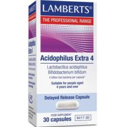 ACIDOFILUS EXTRA 4 S/LECHE 30 cap. (REFRIGERACION)