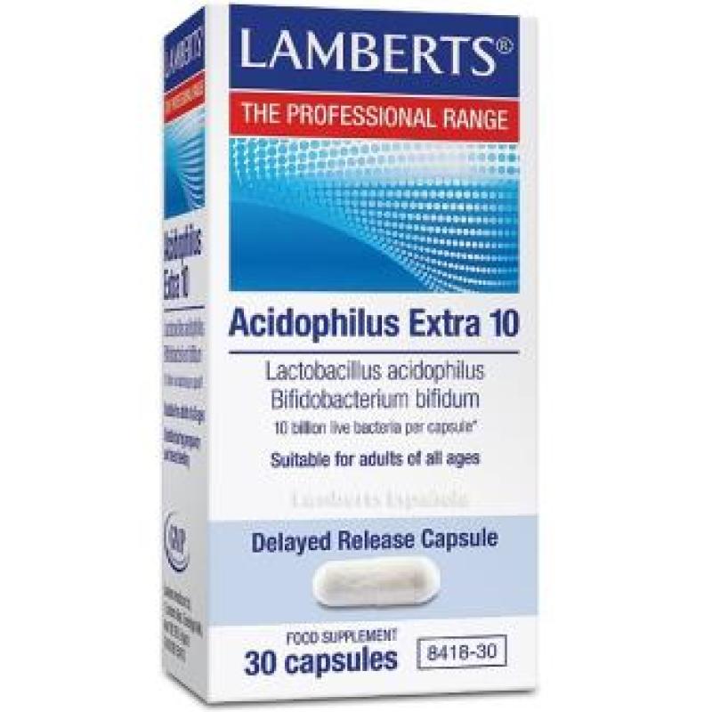 ACIDOFILUS extra 10 (REFRIGERACION) 30cap.