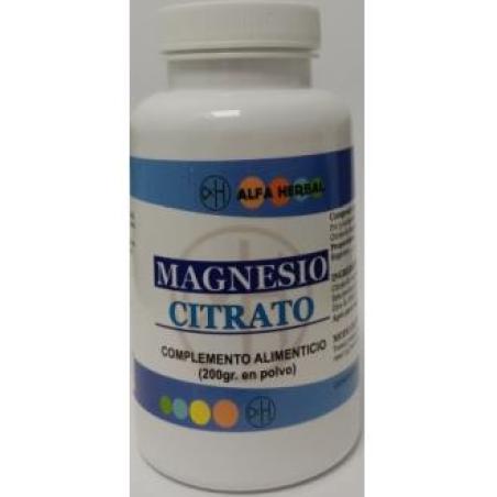 MAGNESIO CITRATO polvo 200gr.