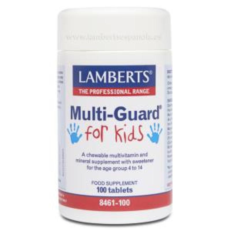 MULTI-GUARD FOR KIDS (PLAYFAIR) masticable 100comp