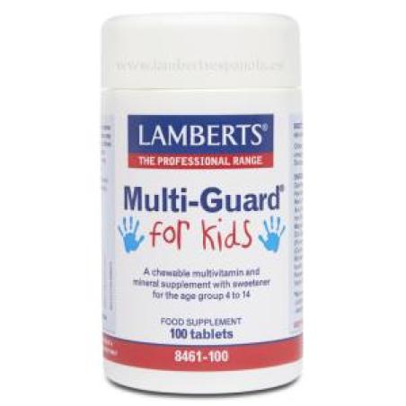 MULTI-GUARD FOR KIDS (PLAYFAIR) masticable 100comp