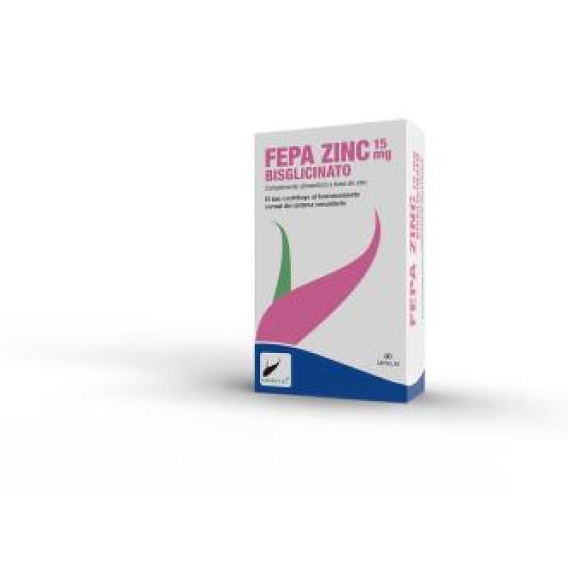 FEPA-ZINC 15mg. 60cap.