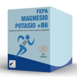 FEPA SPORT magnesio+potasio+B6 naranja 20sbrs.