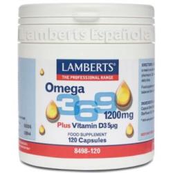 OMEGA 3-6-9 mas VITAMINA D3 120cap.