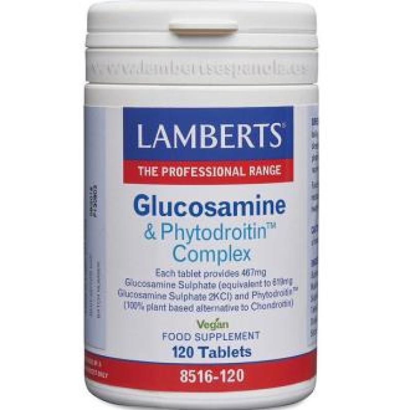 COMPLEJO DE GLUCOSAMINA Y PHYTODROITIN 120comp.