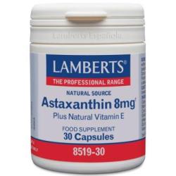 ASTAXANTINA 8mg. con vit. E 30cap.