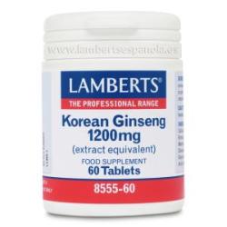 GINSENG COREANO 1200mg. 60cap.