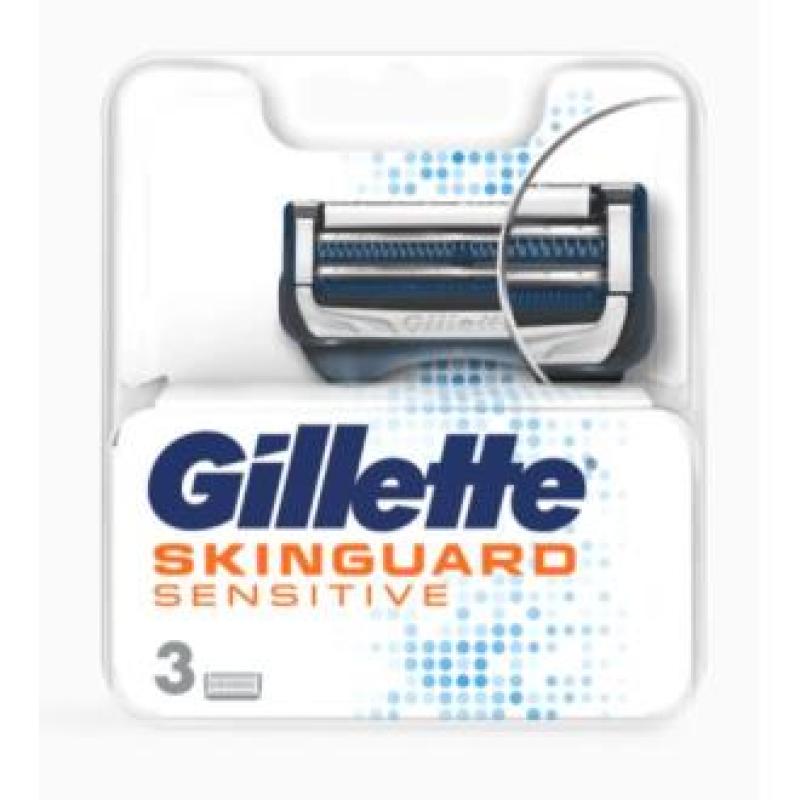 GILLETTE RECAMBIO SKINGUARD 3ud.