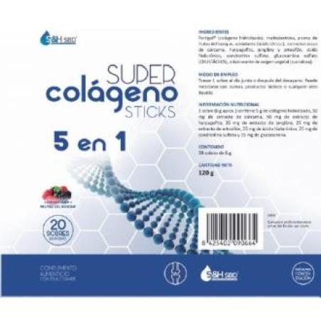 SUPER COLAGENO 5 en 1 20sticks