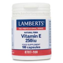 VITAMINA E NATURAL 250 u.i. 100 cap.