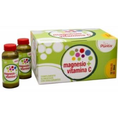 MAGNESIO+VIT. C PLANTIS 12viales