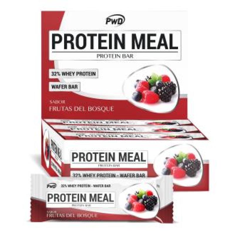 PROTEIN MEAL barritas frutas del bosque 12uds.