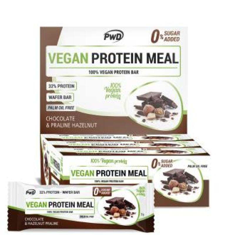 VEGAN PROTEIN MEAL choco-avellana praline 12barr