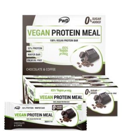 VEGAN PROTEIN MEAL barritas choco-coffee 12uds.