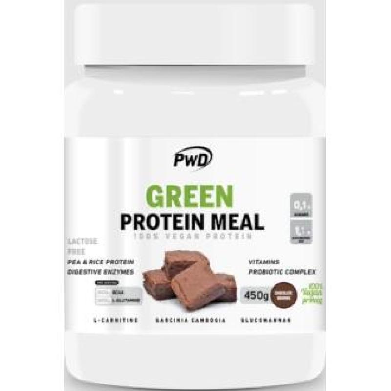 GREEN PROTEIN MEAL chocolate brownie 450gr.