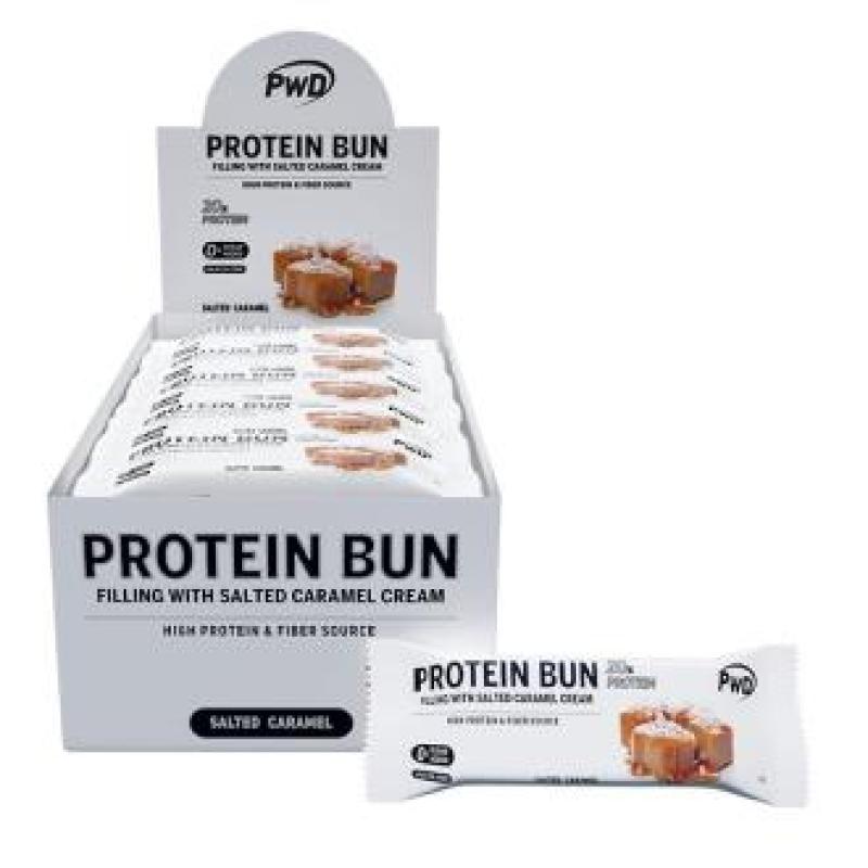 PROTEIN BUN bizcocho salted caramel 15udsx60gr.