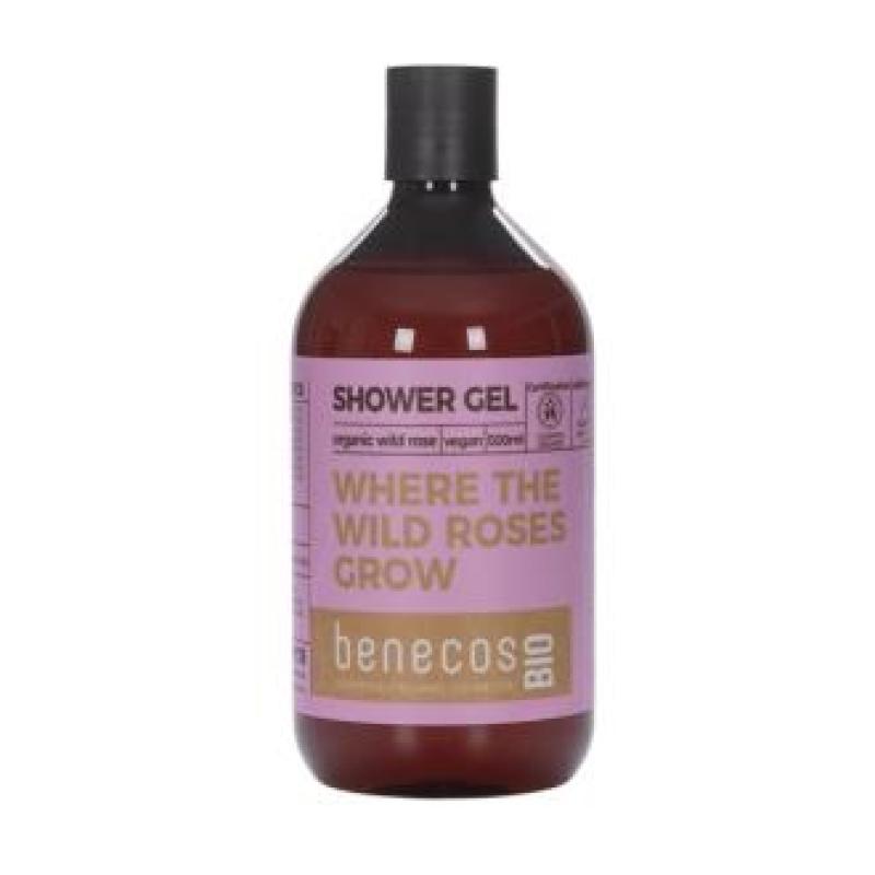 GEL DE BAÑO rosa mosqueta 500ml. BIO VEGANO