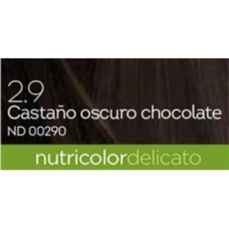 TINTE castaño oscuro chocolate 140ml 2.9 DELICATO