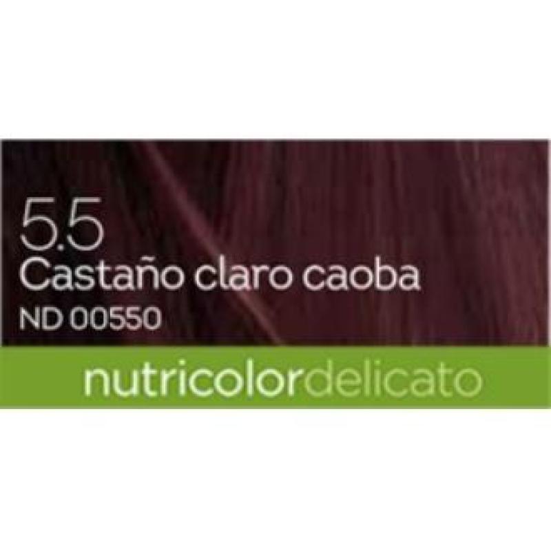 TINTE castaño claro caoba 140ml 5.5 DELICATO