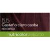 TINTE castaño claro caoba 140ml 5.5 DELICATO