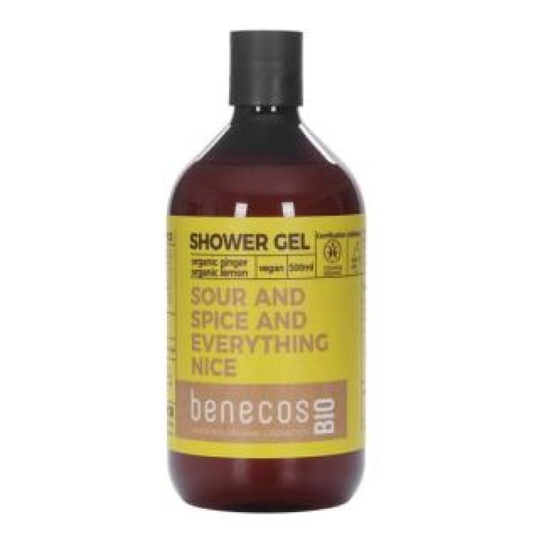 GEL DE BAÑO jengibre y limon 500ml. BIO VEGANO