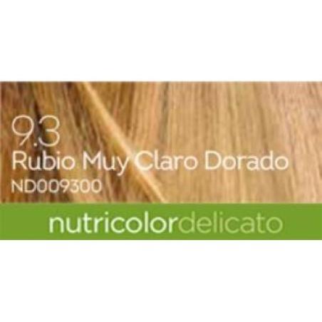 TINTE rubio muy claro dorado 140ml. 9.3 DELICATO